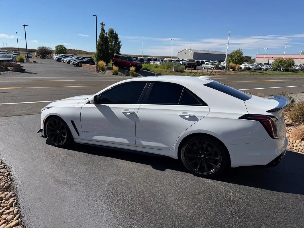 Used 2022 Cadillac CT4 V Blackwing w/ Carbon Fiber 1 Package RWD image 36