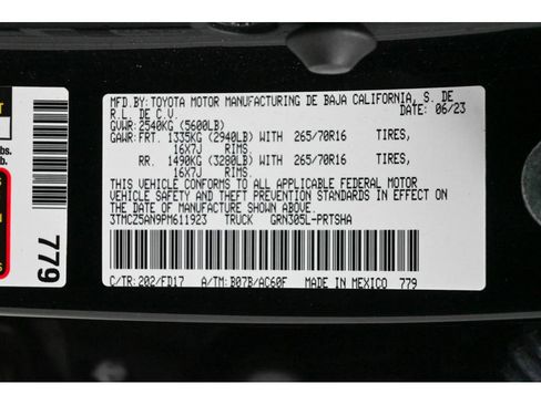 Used 2023 Toyota Tacoma TRD Off-Road image 53