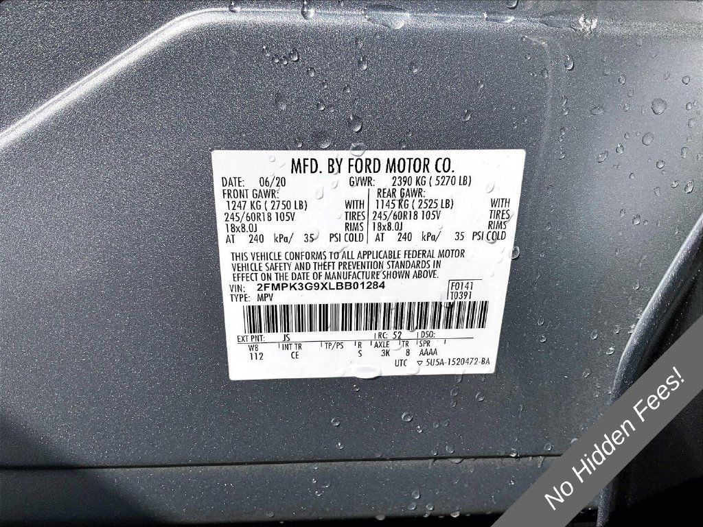 Used 2020 Ford Edge SE FWD image 28