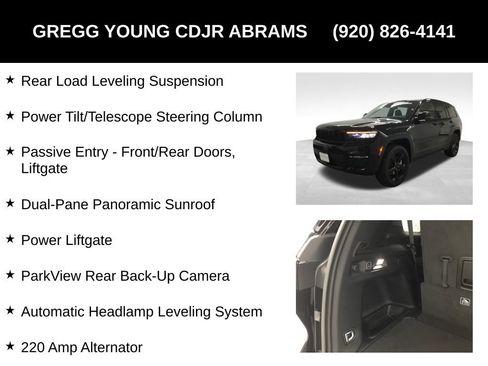 New 2025 Jeep Grand Cherokee L Limited w/ Luxury Tech Group II image 30