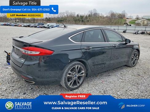 Used 2017 Ford Fusion Titanium FWD image 4