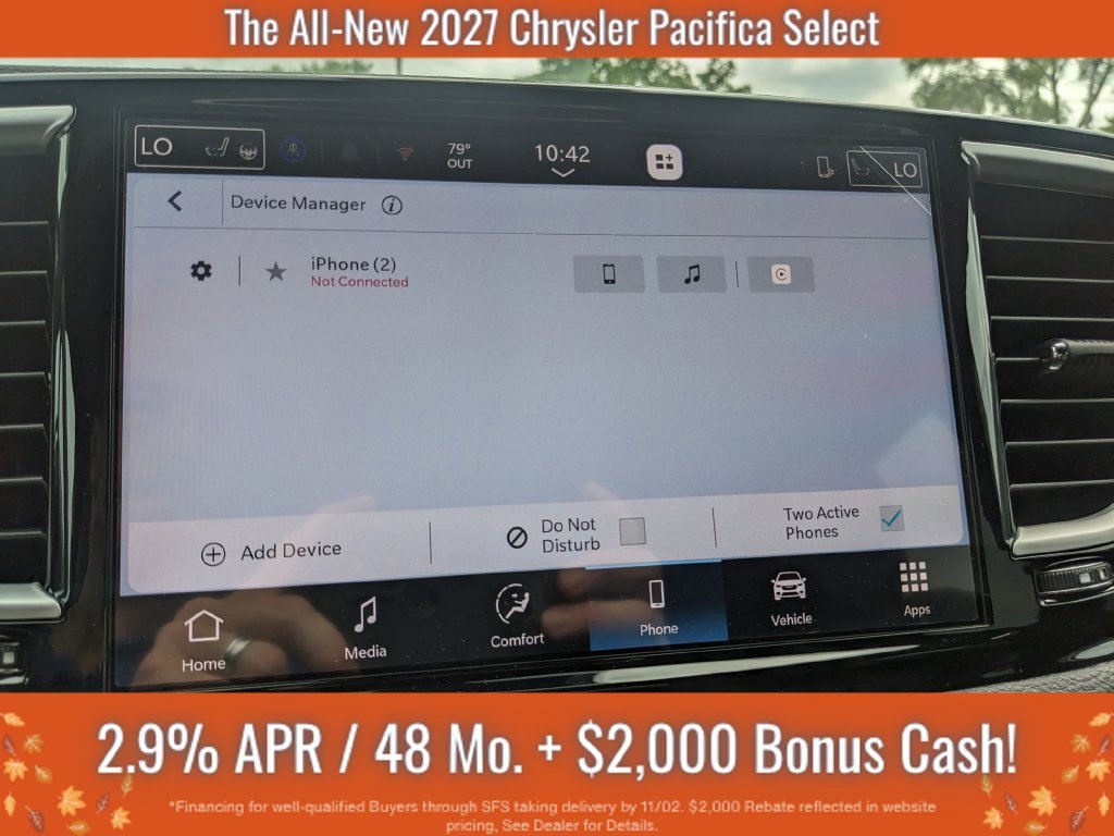 New 2027 Chrysler Pacifica Select FWD image 24