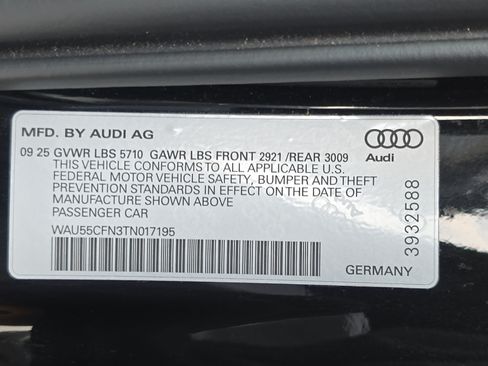 Certified 2026 Audi A6 Premium Plus w/ Premium Plus Package AWD/4WD image 35
