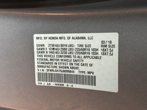 Used 2018 Honda Odyssey EX-L image 42