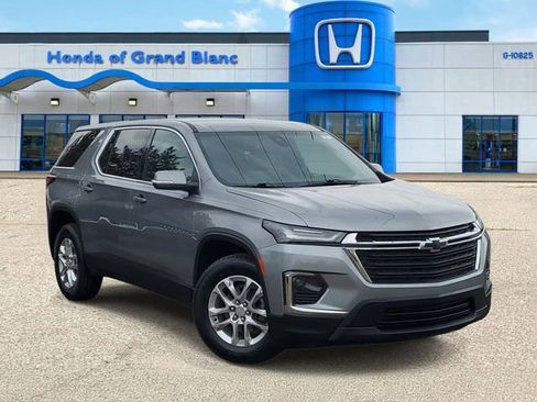 Used 2023 Chevrolet Traverse LS w/ Safety Package FWD image 1