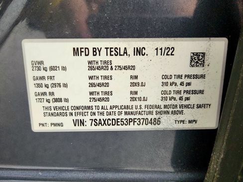 Used 2023 Tesla Model X AWD/4WD image 25