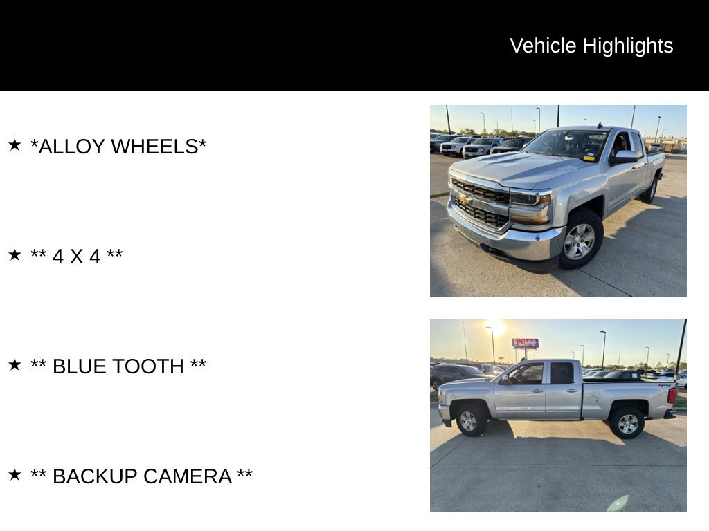 Used 2018 Chevrolet Silverado 1500 LT AWD/4WD image 4
