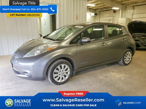 Used 2015 Nissan Leaf S w/ Charge Package image 1