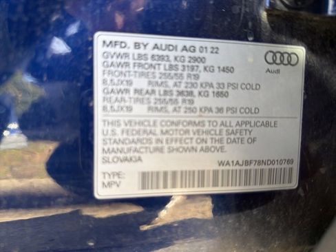 Used 2022 Audi Q7 2.0T Premium w/ Convenience Package image 35
