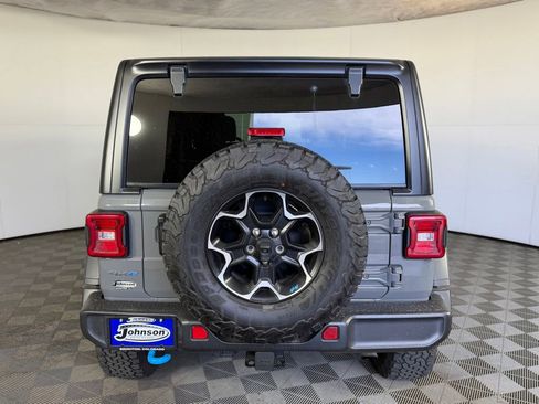 Certified 2023 Jeep Wrangler Unlimited Rubicon 4xe w/ Cold Weather Group AWD/4WD image 8