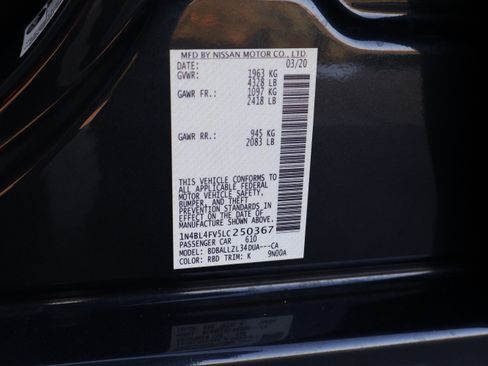 Used 2020 Nissan Altima 2.5 Platinum image 42