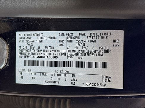 Used 2024 Ford Escape Active FWD image 12
