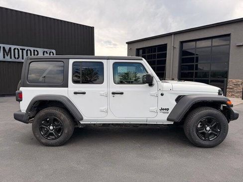 Used 2021 Jeep Wrangler Unlimited Sport w/ Uconnect 4C Nav & Sound Group AWD/4WD image 3