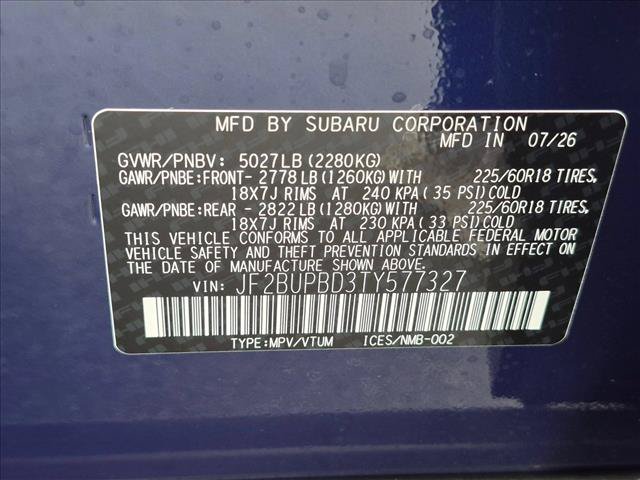 New 2026 Subaru Outback Premium AWD/4WD image 19