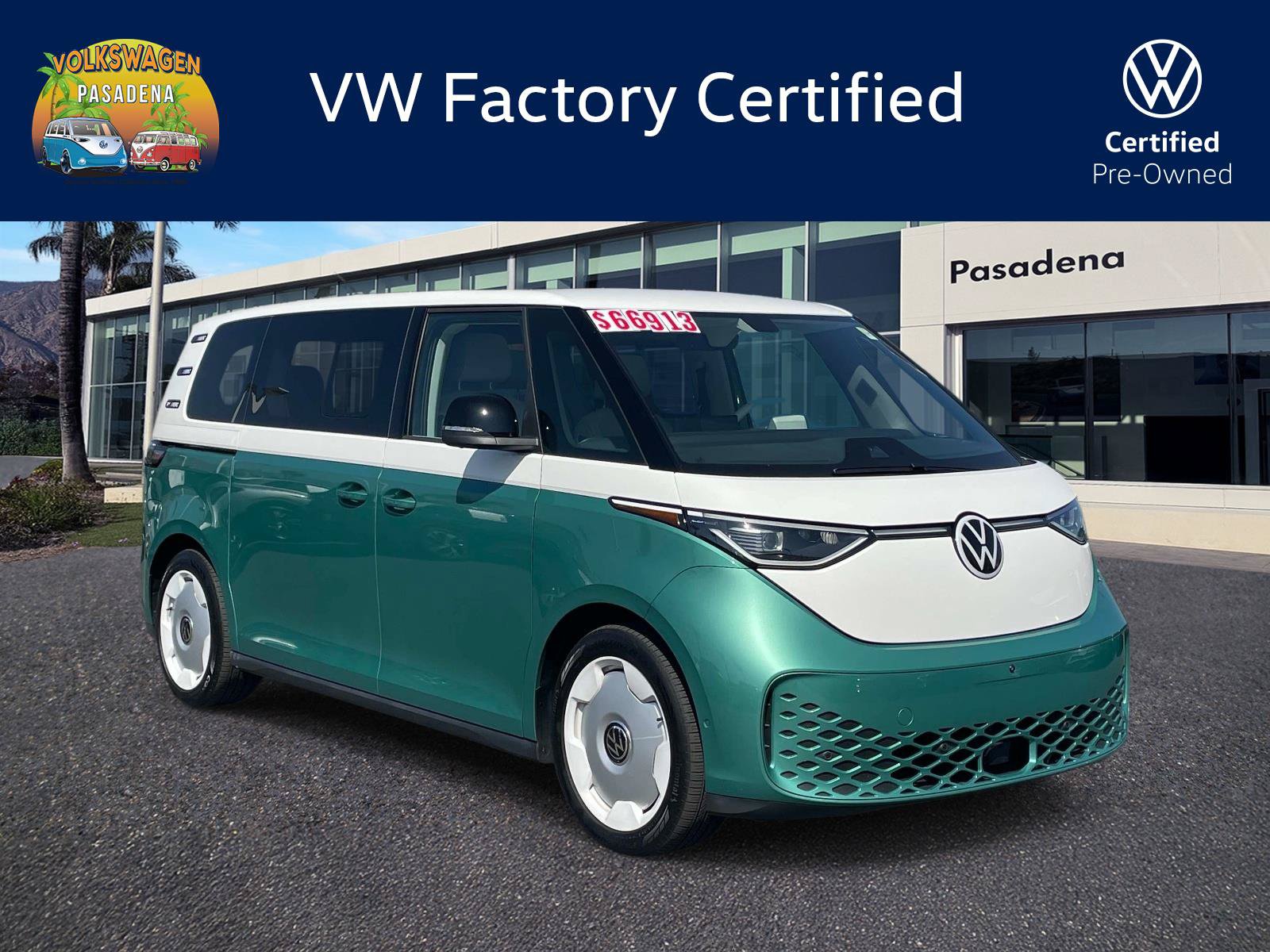 Certified 2025 Volkswagen ID. Buzz 1st Edition AWD/4WD image 1