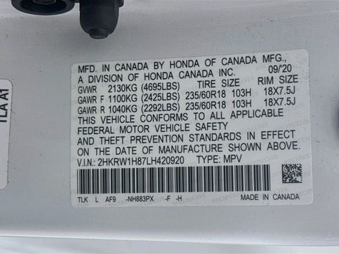 Used 2020 Honda CR-V EX-L image 38