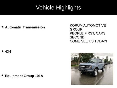 New 2025 Ford Bronco 2-Door AWD/4WD image 4