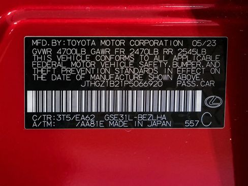 Used 2023 Lexus IS 350 F Sport image 63