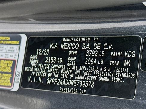 Used 2024 Kia Forte LXS image 12