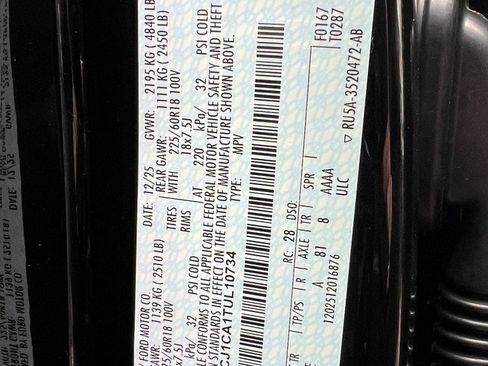 New 2026 Lincoln Corsair Premiere image 24