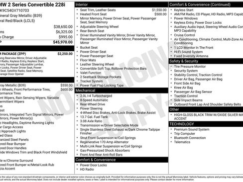 Used 2016 BMW 228i Convertible image 4