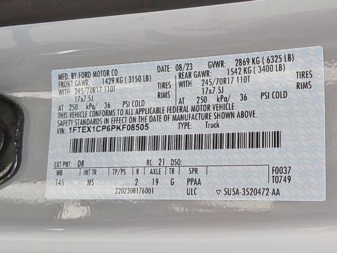 Used 2023 Ford F150 XLT w/ Equipment Group 301A Mid RWD image 35
