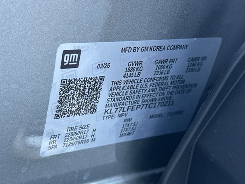 New 2026 Chevrolet Trax LS w/ LS Convenience Package FWD image 32