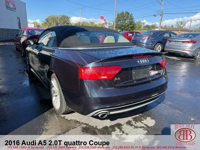 Used 2016 Audi A5 2.0T Premium Plus w/ Technology Package AWD/4WD image 5