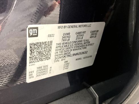 Certified 2022 Chevrolet Tahoe High Country AWD/4WD image 67