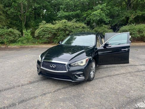 Used 2020 INFINITI Q50 Luxe w/ Essential Package (3.0T Luxe) RWD image 57