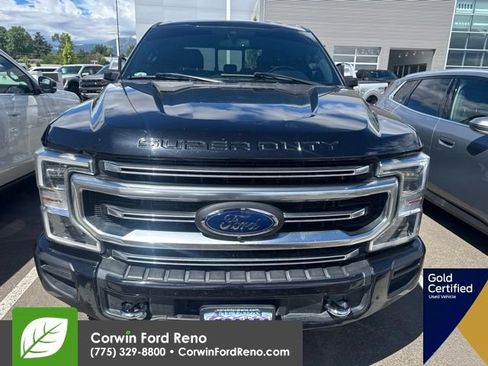 Used 2021 Ford F350 Platinum w/ FX4 Off-Road Package AWD/4WD image 2