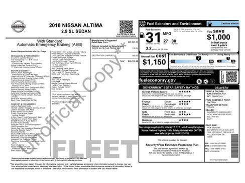 Used 2018 Nissan Altima 2.5 SL FWD image 46