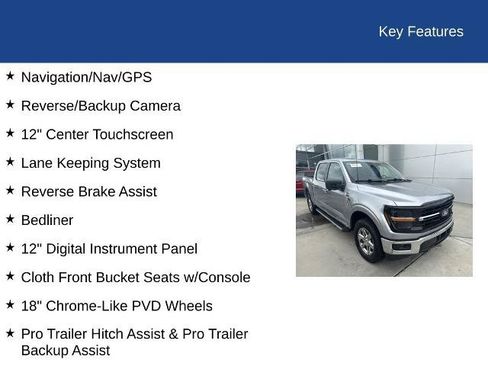 Certified 2024 Ford F150 XLT w/ Mobile Office Package AWD/4WD image 33