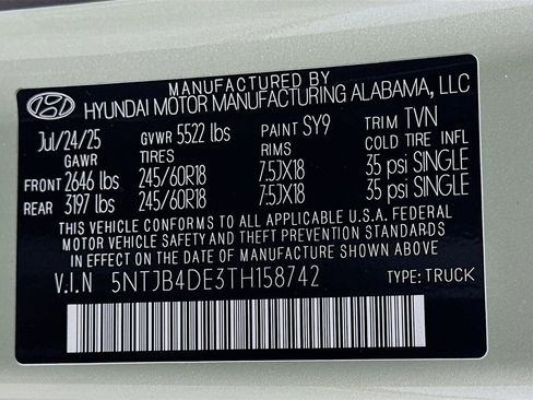 New 2026 Hyundai Santa Cruz SEL image 22