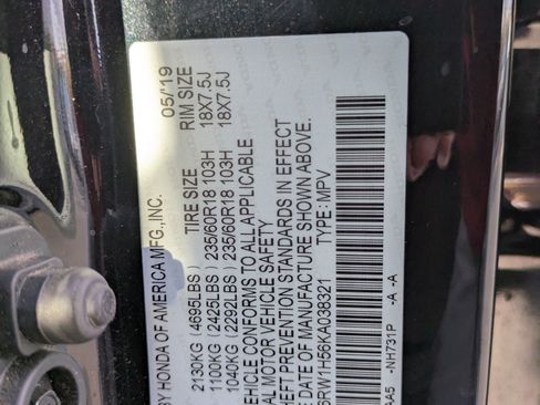 Used 2019 Honda CR-V EX image 33