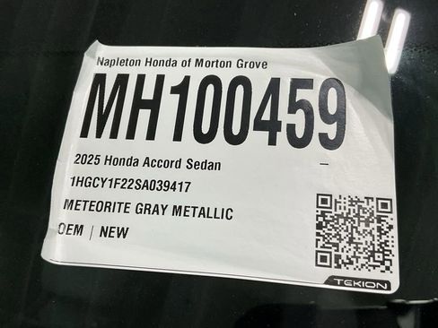 Certified 2025 Honda Accord LX image 35