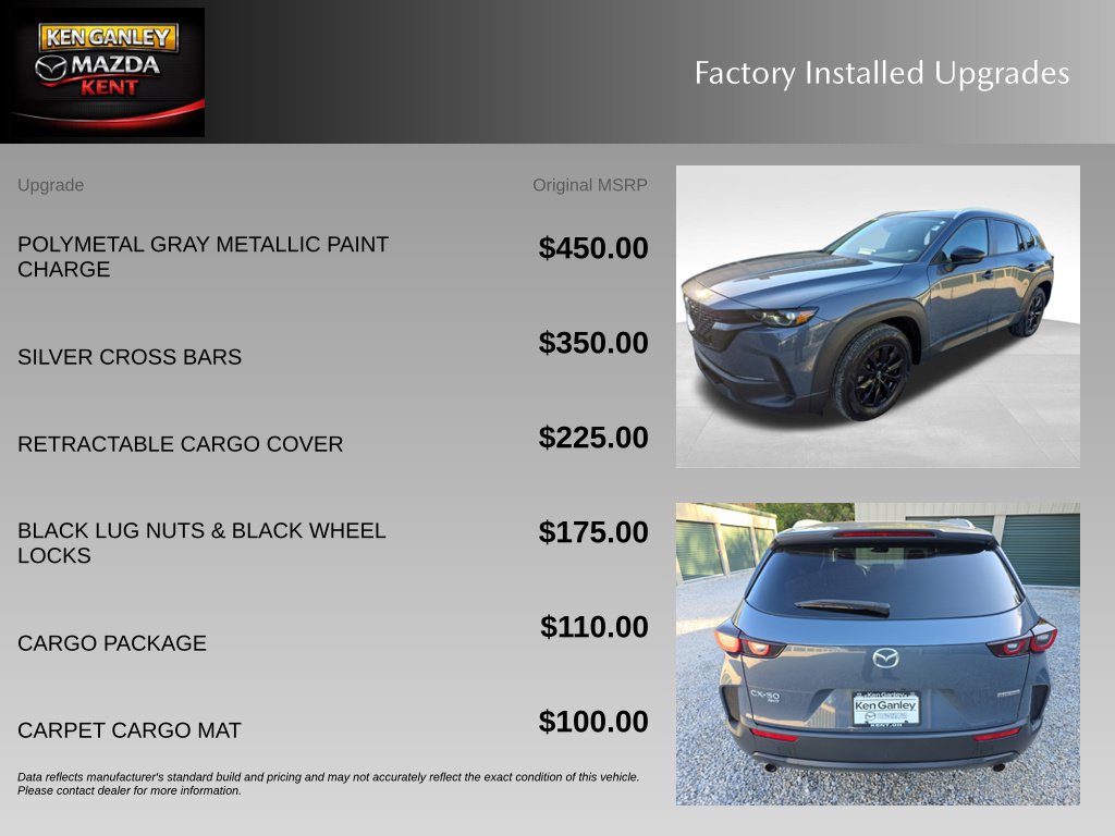 Used 2024 MAZDA CX-50 AWD 2.5 S w/ Cargo Package image 10