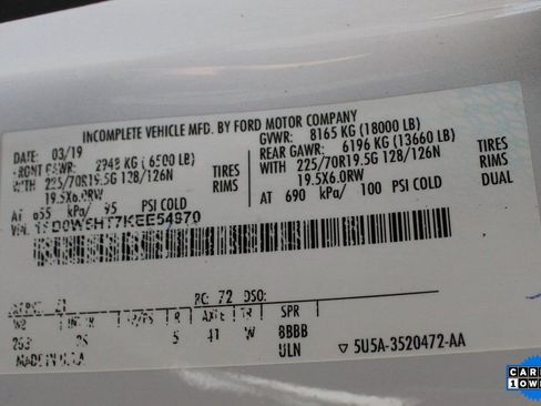 Used 2019 Ford F550 4x4 Crew Cab Super Duty image 48