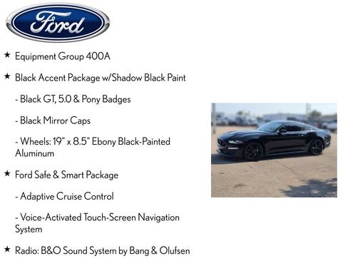 Used 2021 Ford Mustang GT Premium w/ Black Accent Package RWD image 4