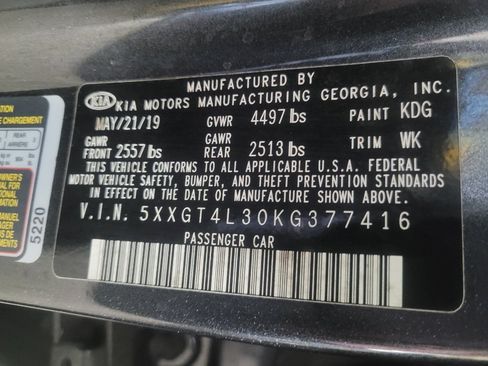 Used 2019 Kia Optima LX w/ LX 17" Wheel Package FWD image 33