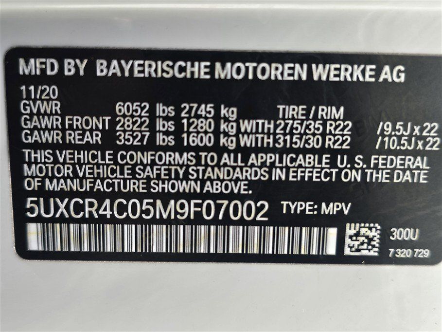 Used 2021 BMW X5 sDrive40i w/ M Sport Package RWD image 19