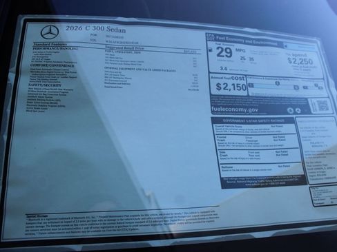 Used 2026 Mercedes-Benz C 300 Sedan image 32