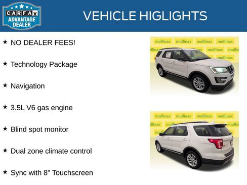 Used 2017 Ford Explorer XLT w/ Equipment Group 201A FWD image 11