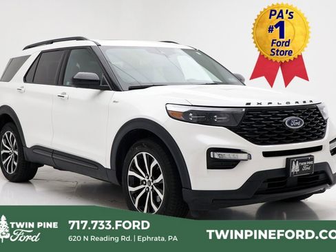 Used 2022 Ford Explorer ST-Line w/ Class IV Trailer Tow Package image 1