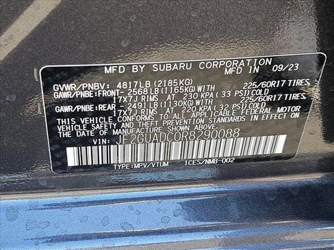 Used 2024 Subaru Crosstrek 2.0i Premium AWD/4WD image 24