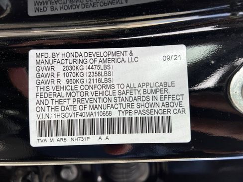 Used 2021 Honda Accord Sport Special Edition image 38