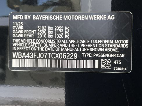 New 2026 BMW 530i 530i w/ M Sport Package image 37