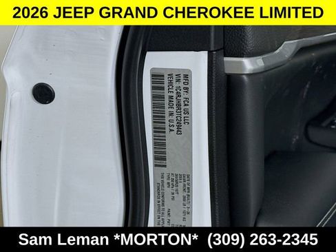 New 2026 Jeep Grand Cherokee Limited image 32