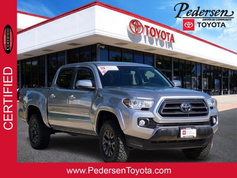Certified 2021 Toyota Tacoma SR5 w/ Technology Package AWD/4WD image 1