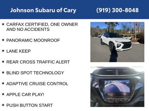 Used 2023 Chevrolet TrailBlazer RS w/ Sun and Liftgate Package image 6